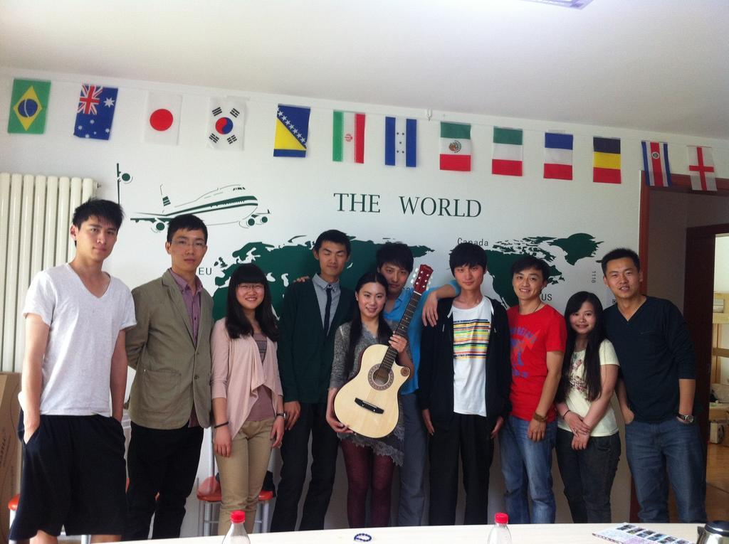 798 International Youth Hostel Jinan Eksteriør billede